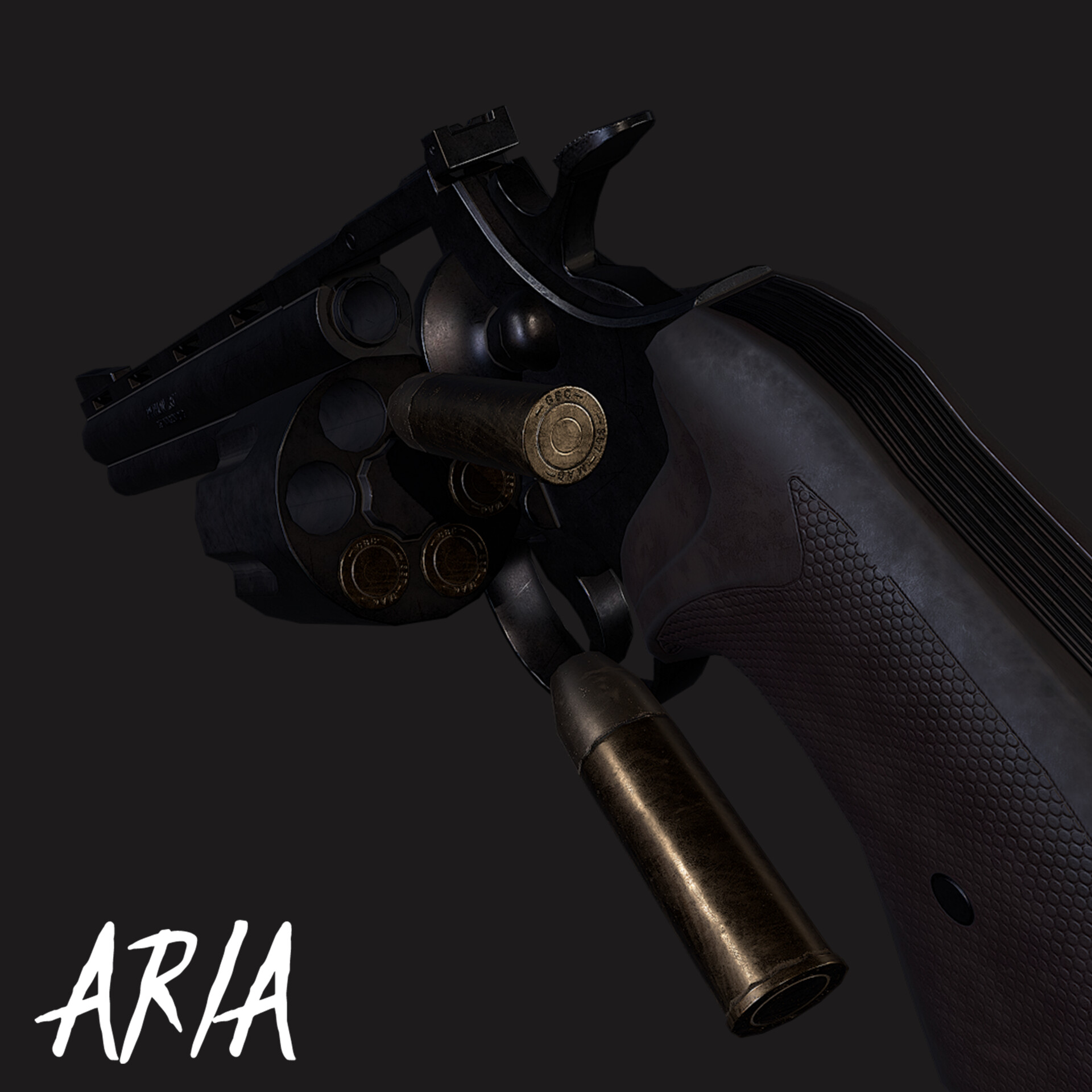 ArtStation - Colt Python Revolver