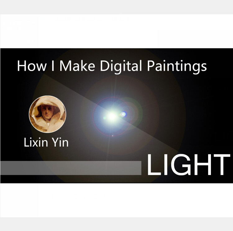 How I Make Digital Paintings | Light - part 1
