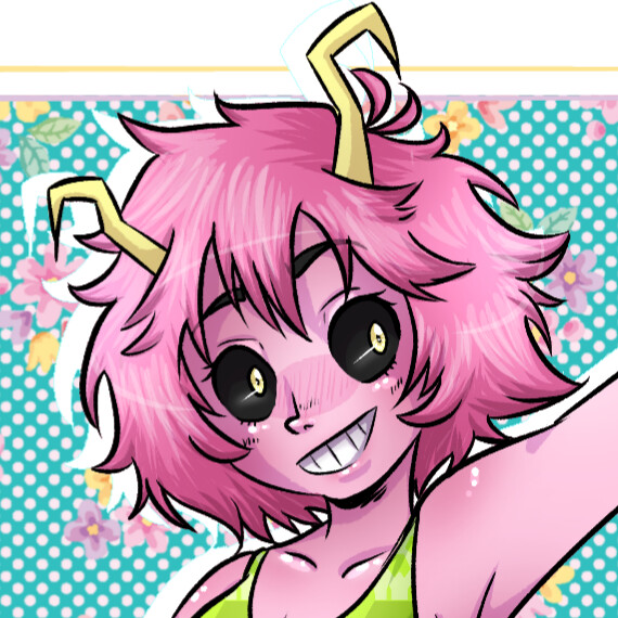 ArtStation - BnhA: Mina Ashido