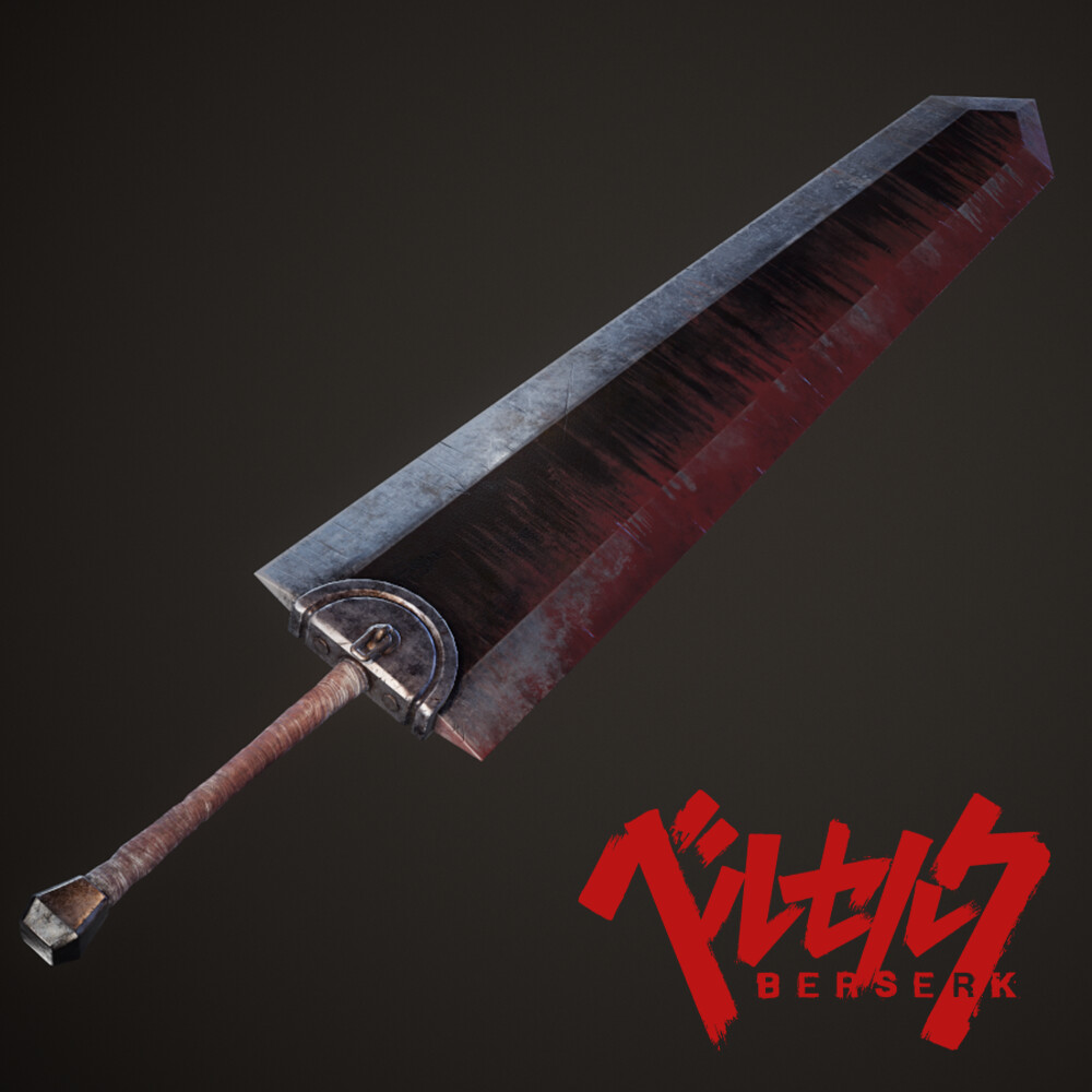 ArtStation - Guts Sword - The Dragon Slayer (Berserk)