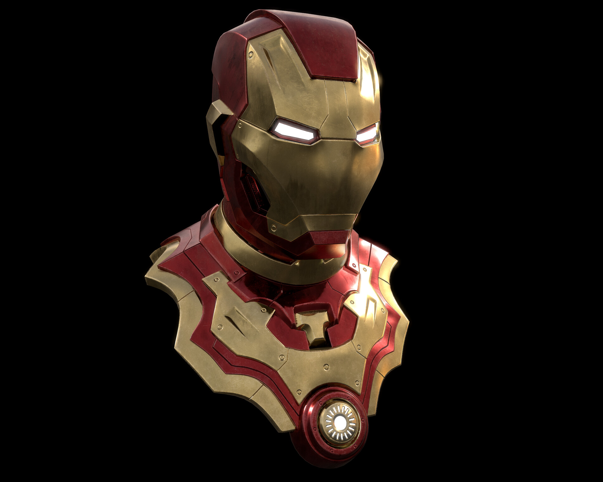 ArtStation - Iron Man Bust