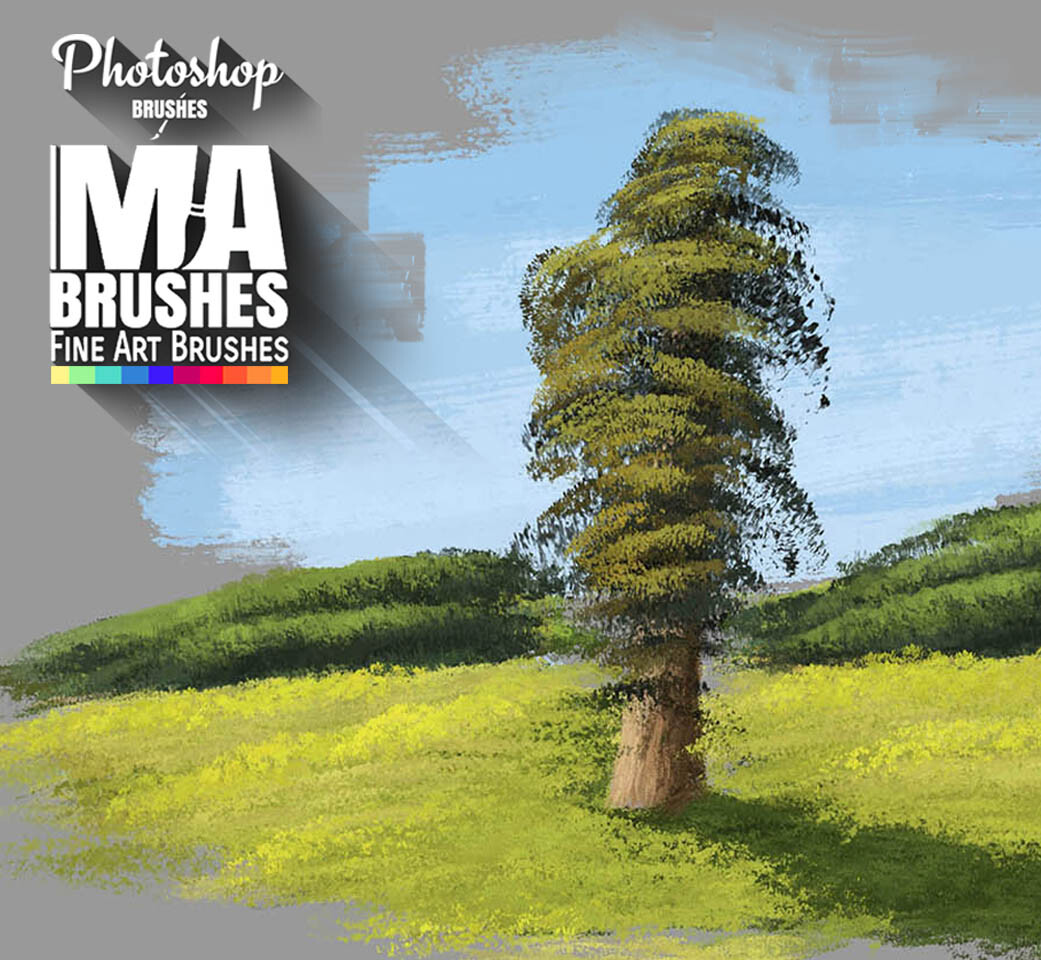 MA-Brushes ++ Tree, Grass, Foliage, Nature Brushes for digital Painting!
