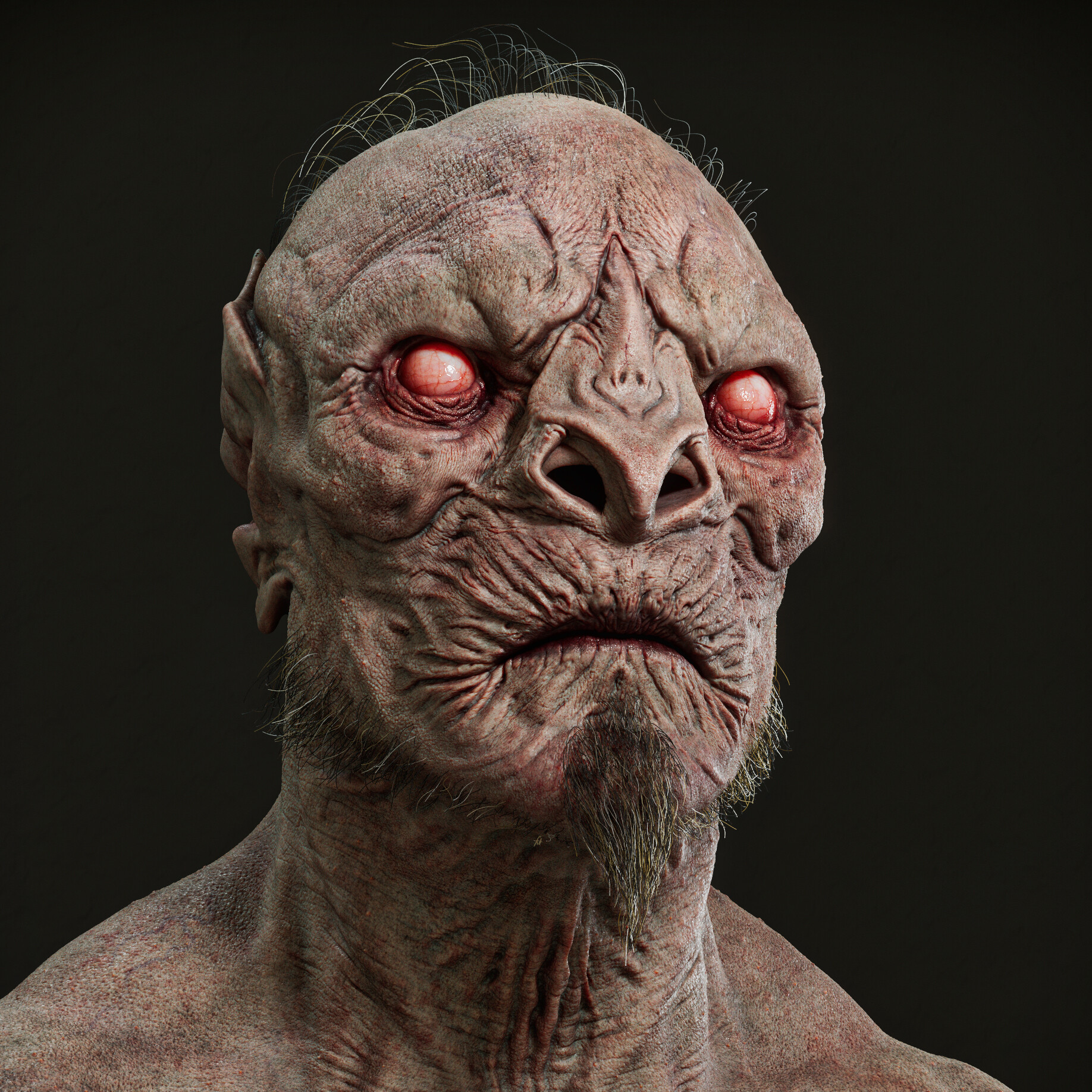 ArtStation - Nightmare - Finger Creature