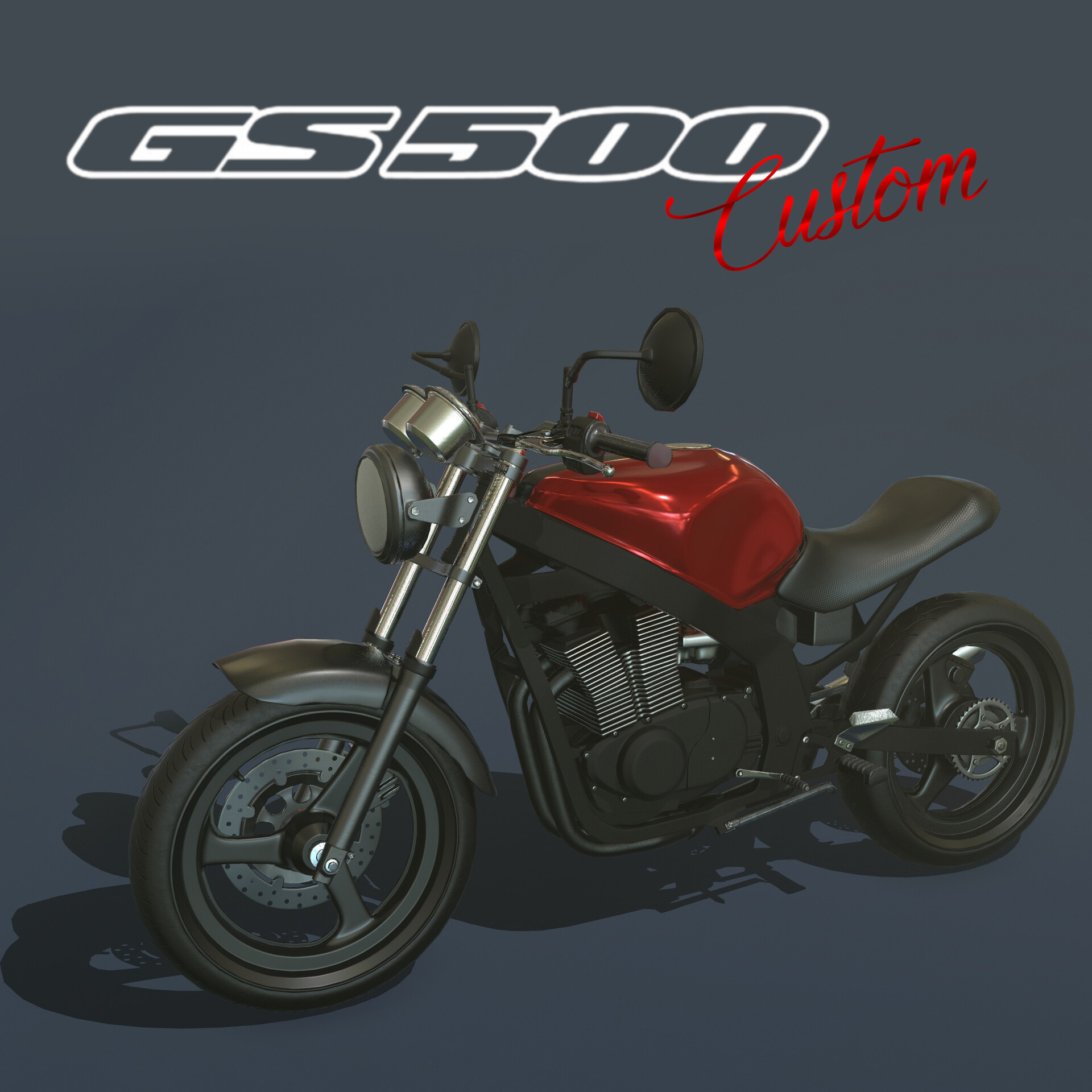 suzuki gs500 custom