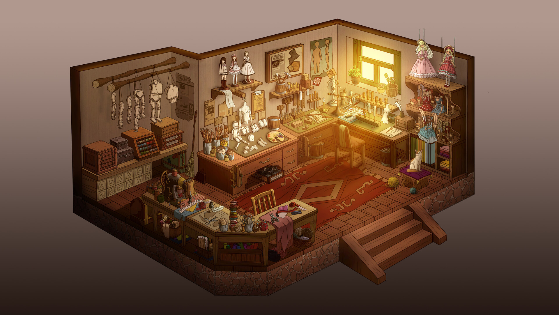 Artstation - Woodendool Craft Shop