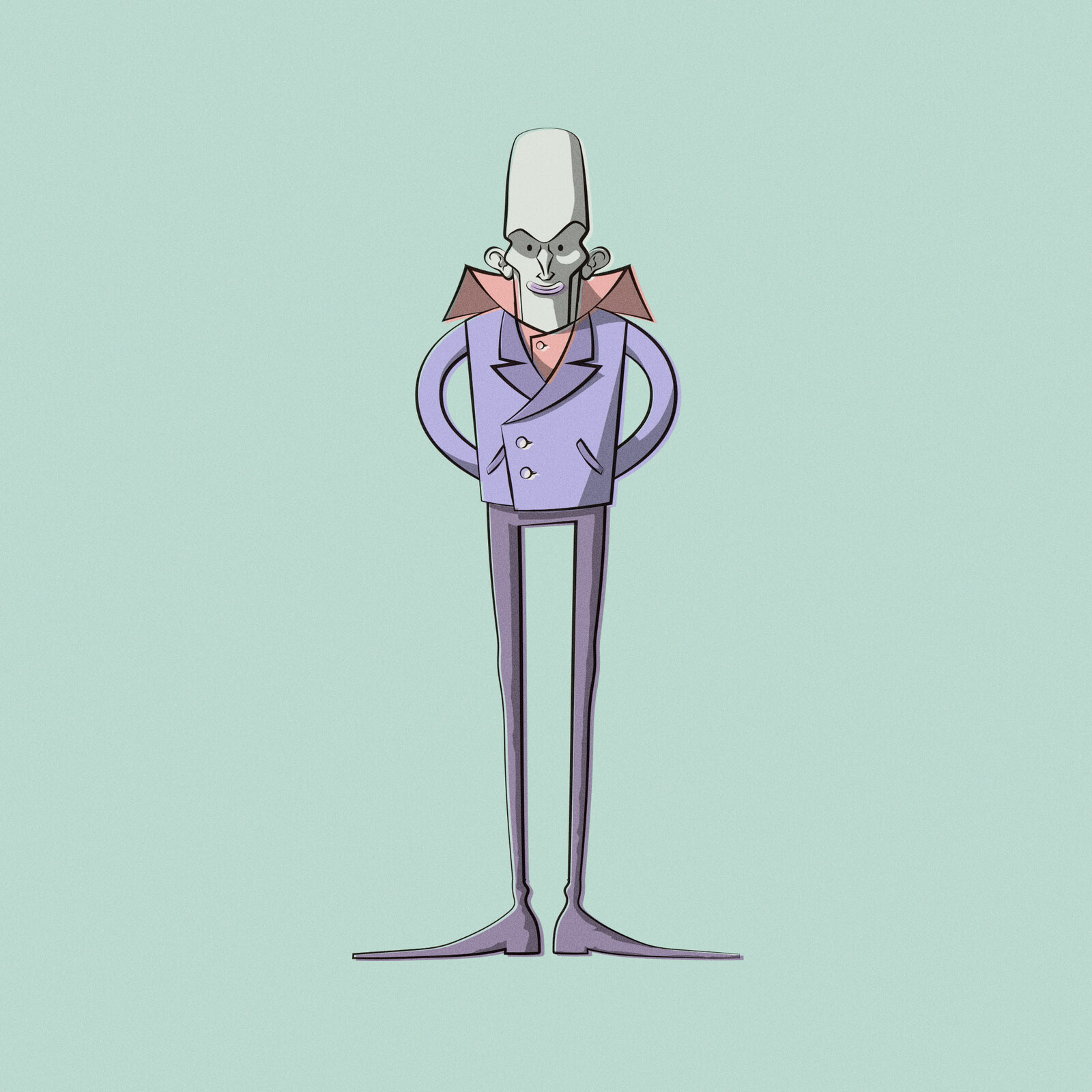Elegant Ghostly Conceptual Artist