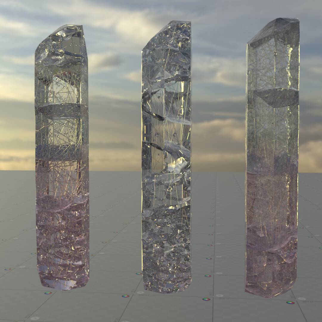 ArtStation Procedural Quartz Crystals