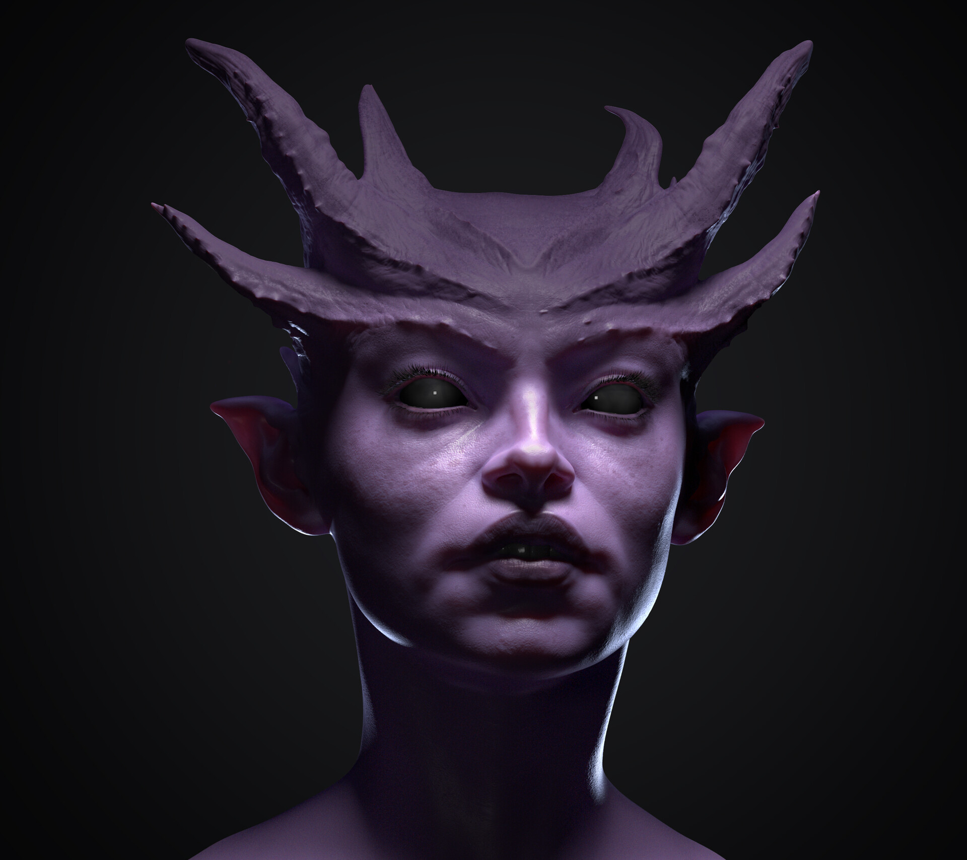 ArtStation - Female Tiefling