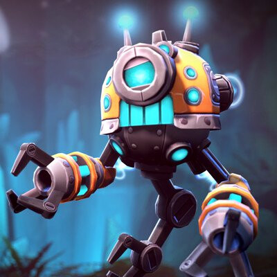 ArtStation - Dota 2 - 'Repair Bot' Pet