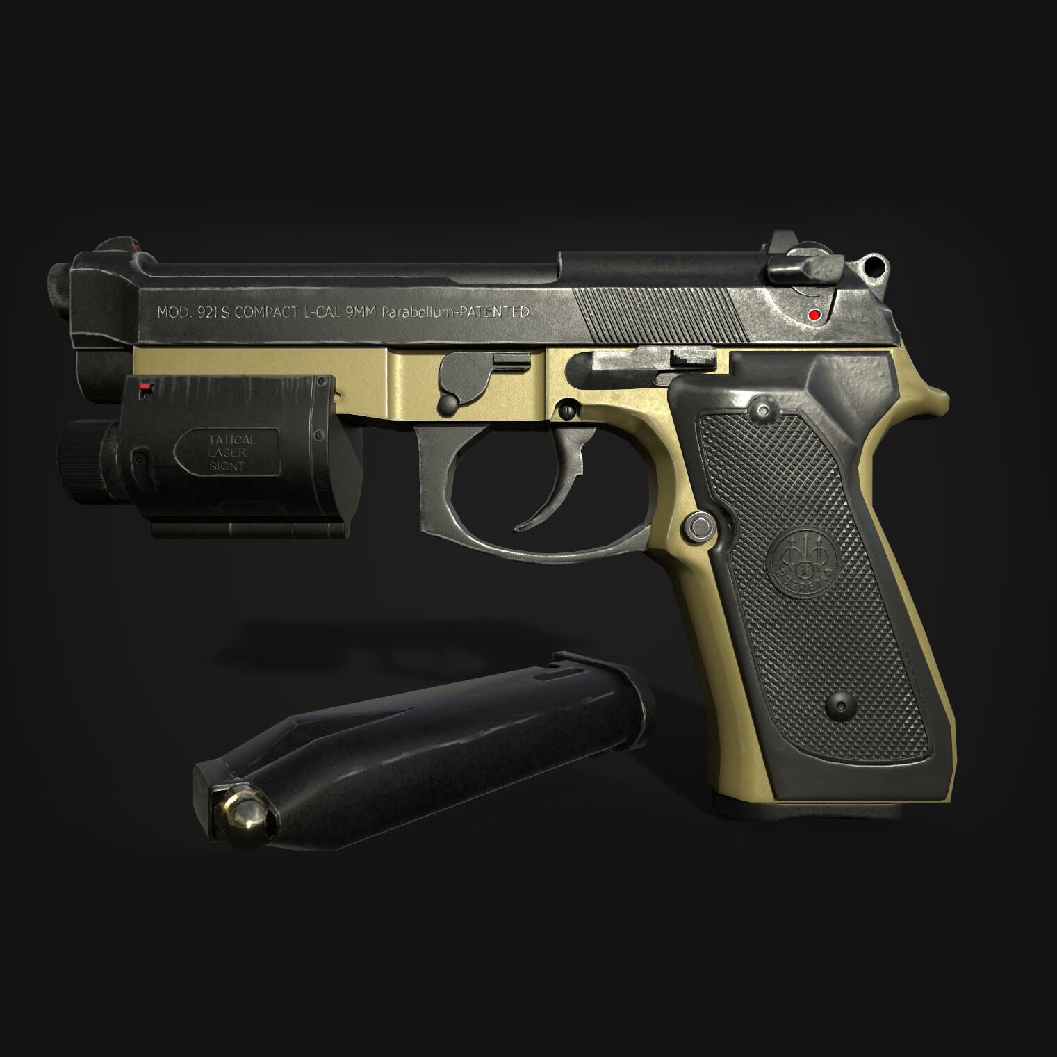 ArtStation - Beretta M9A1