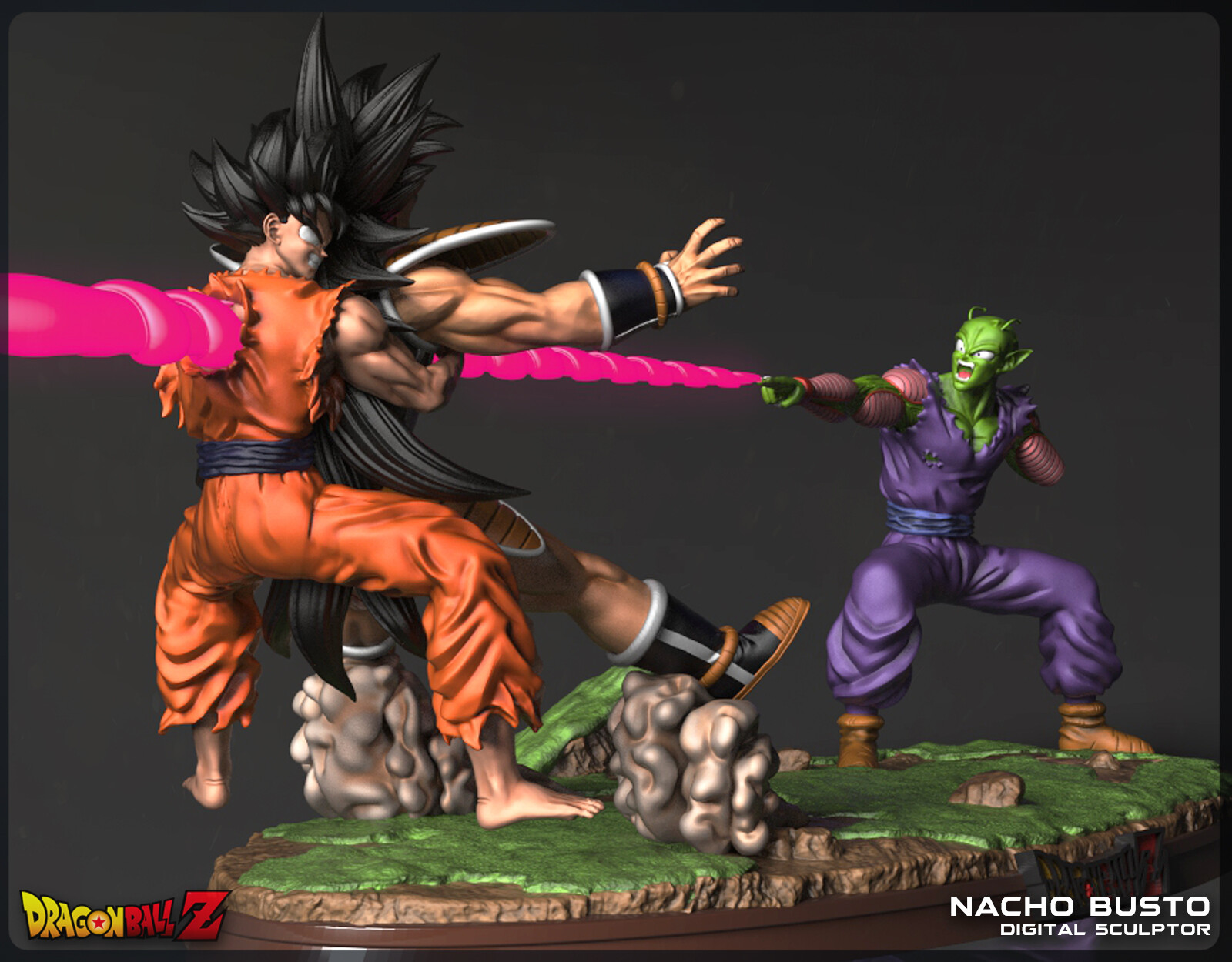 piccolo and goku vs raditz