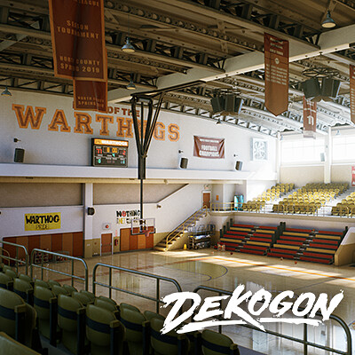 Dekogon Warthog's Highschool Gym (UE4)