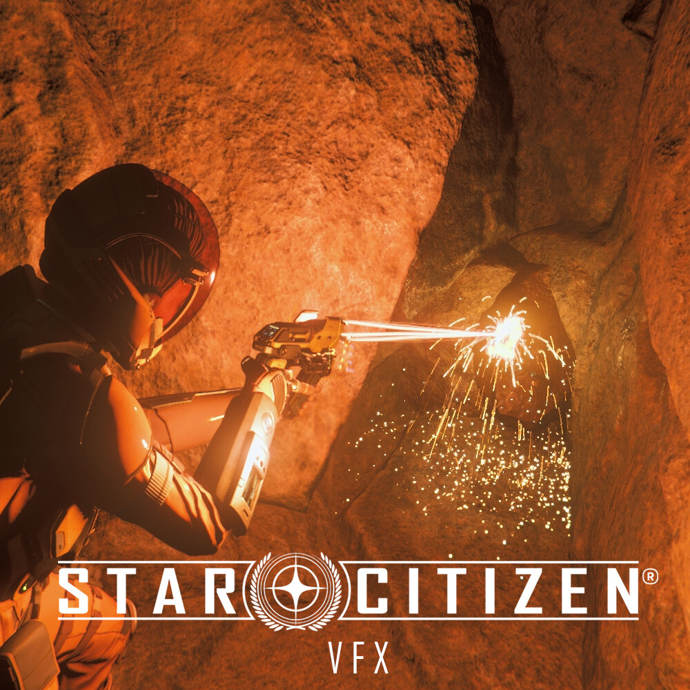 ArtStation Star Citizen Mining Attachment MultiTool VFX