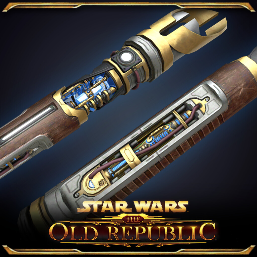 ArtStation - Star Wars: The Old Republic - Arn's Unshielded Lightsaber