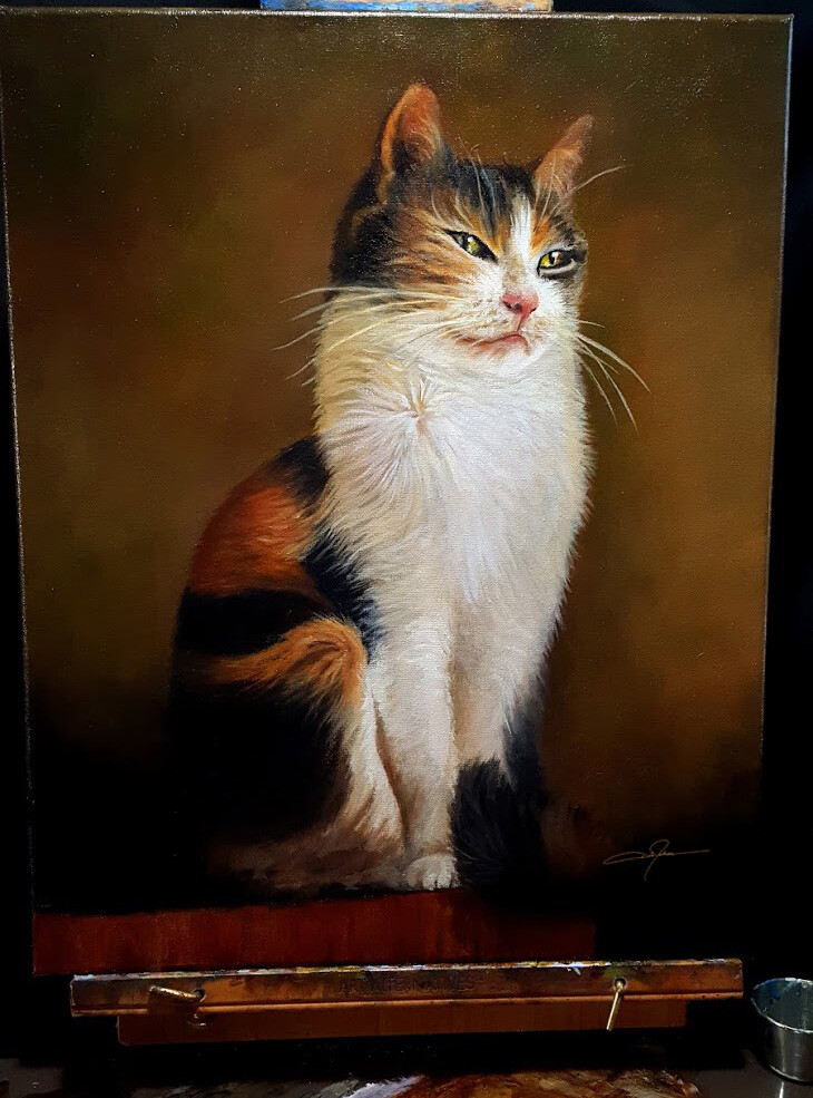 Portrait of a Cat