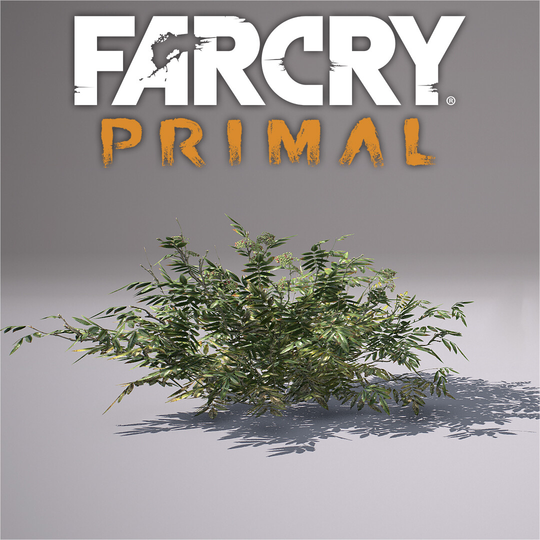 Artstation Far Cry Primal Vegetation Assets Shots