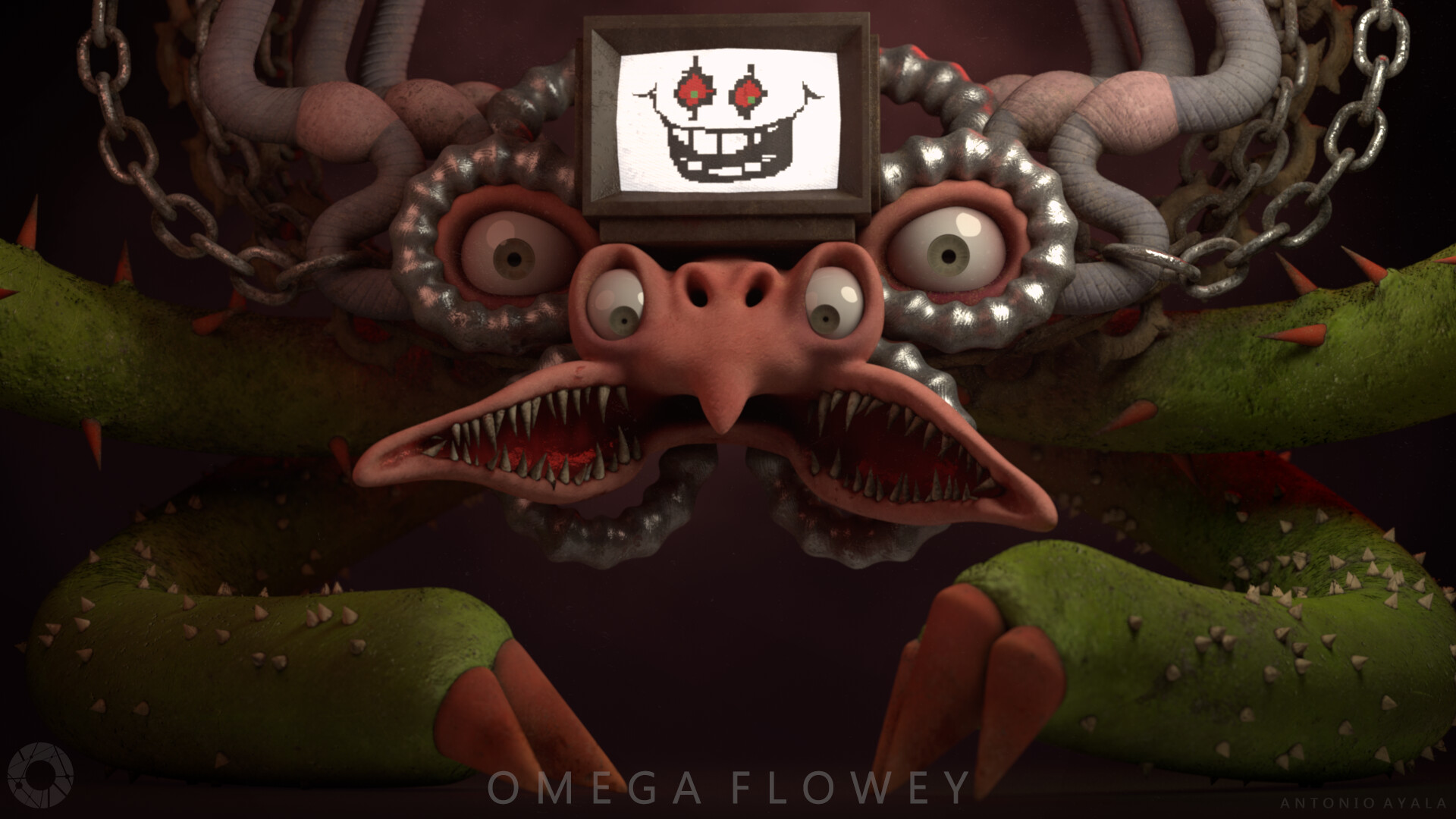 Omega Flowey (Undertale) HD Wallpapers and Backgrounds