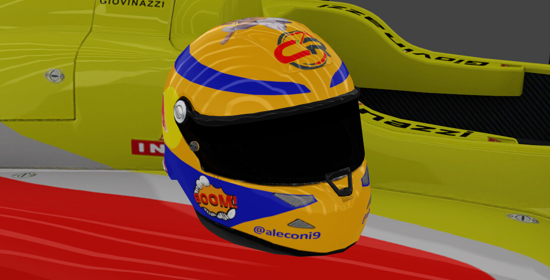 ArtStation - Tunes/Mario/Crash - Custom Helmet - Sim Driver: Alessio ...