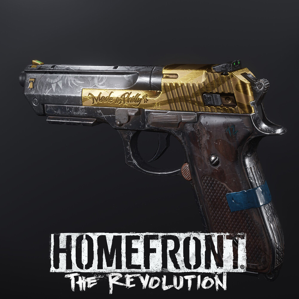 ArtStation - Homefront: The Revolution || Pre-Order Pistol