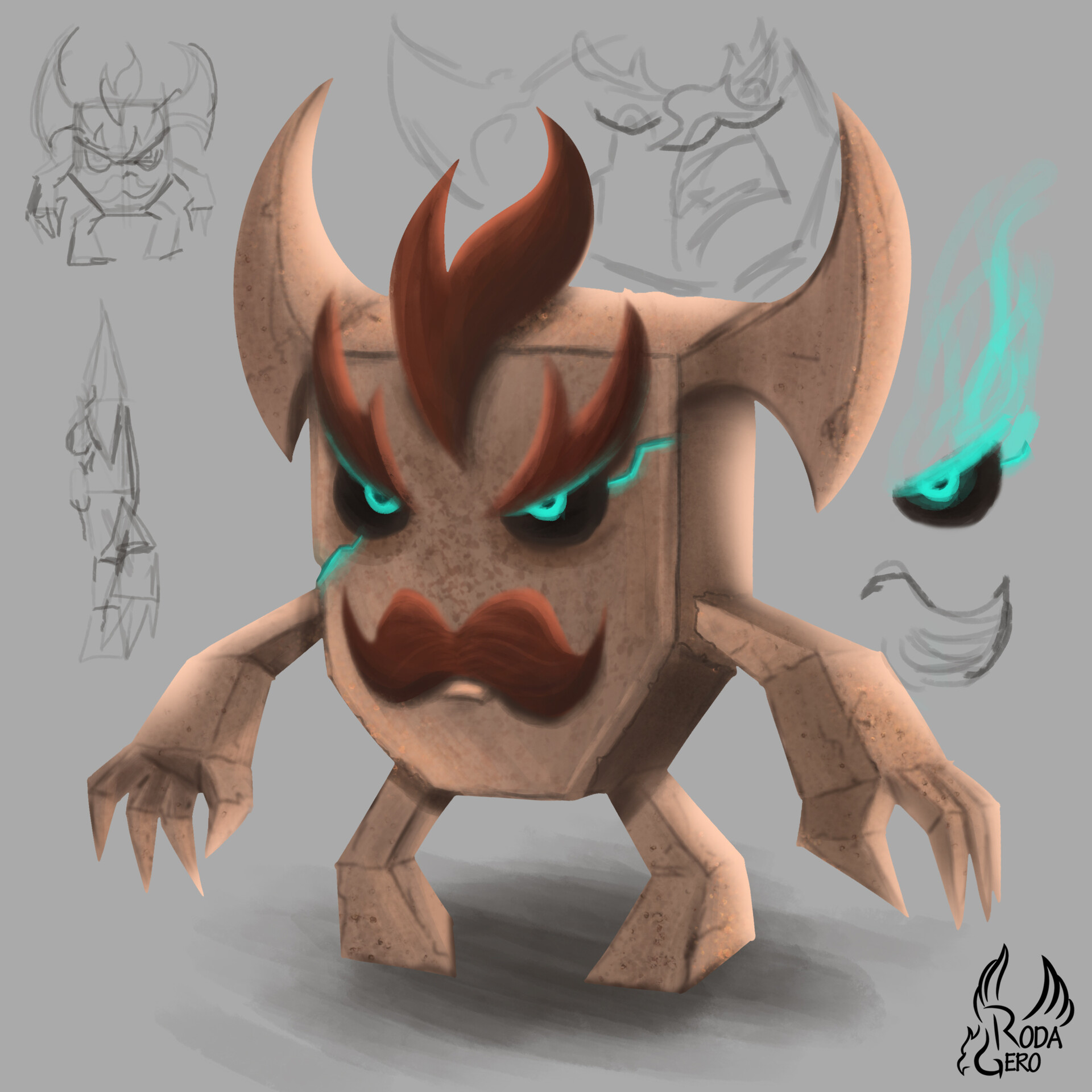 ArtStation - Demon box
