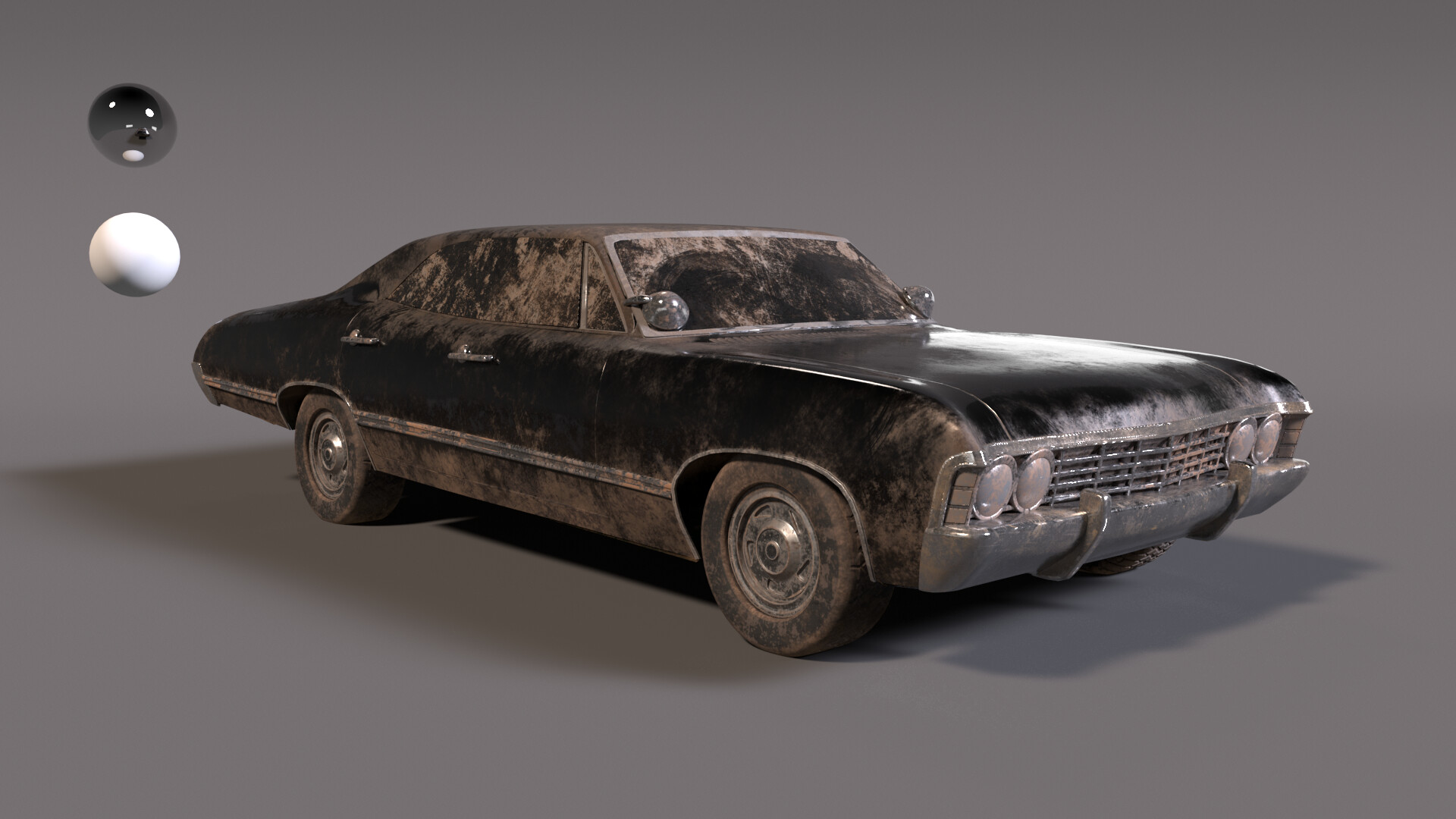 ArtStation - 1967 Chevrolet Impala