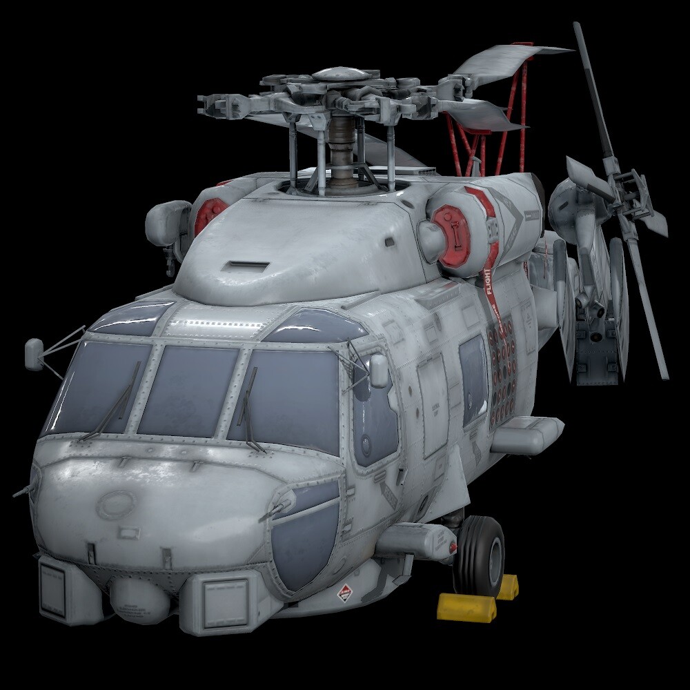 ArtStation - Sikorsky SH-60B