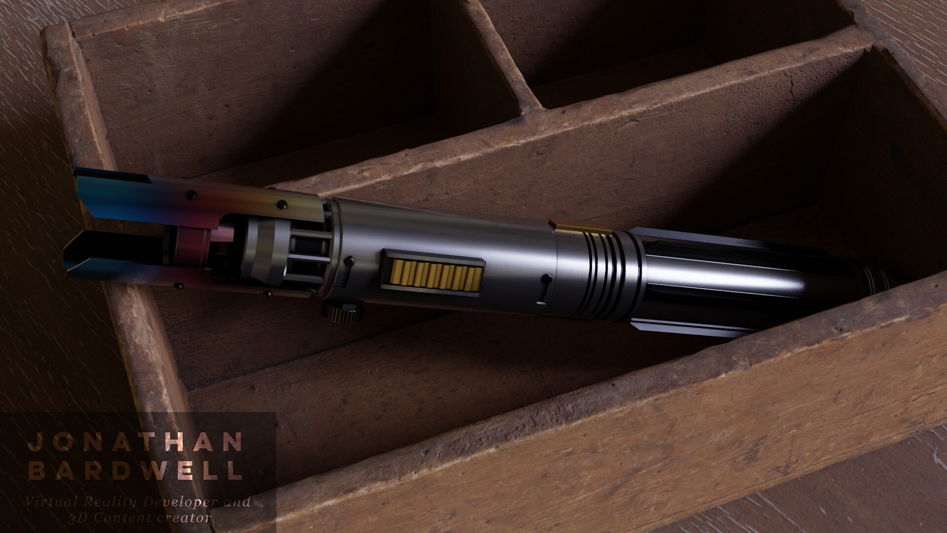 ArtStation Custom Lightsaber for Virtual Reality (Oculus Quest)