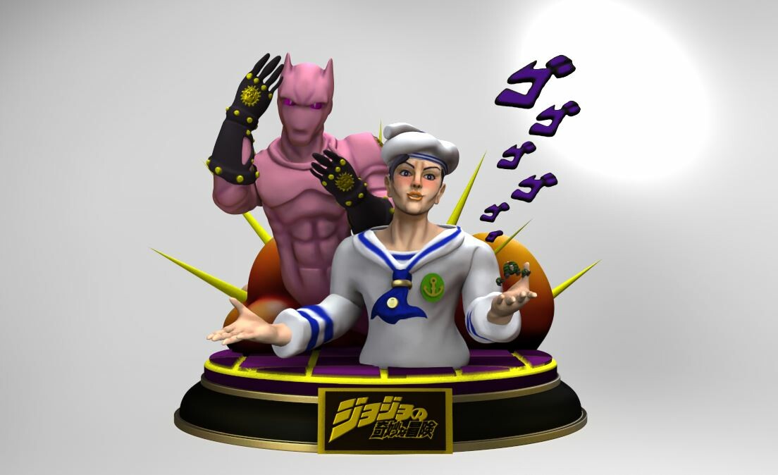 yoshikage kira statue