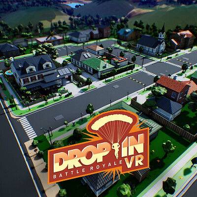 Drop In - Battle Royale VR Map - UE4