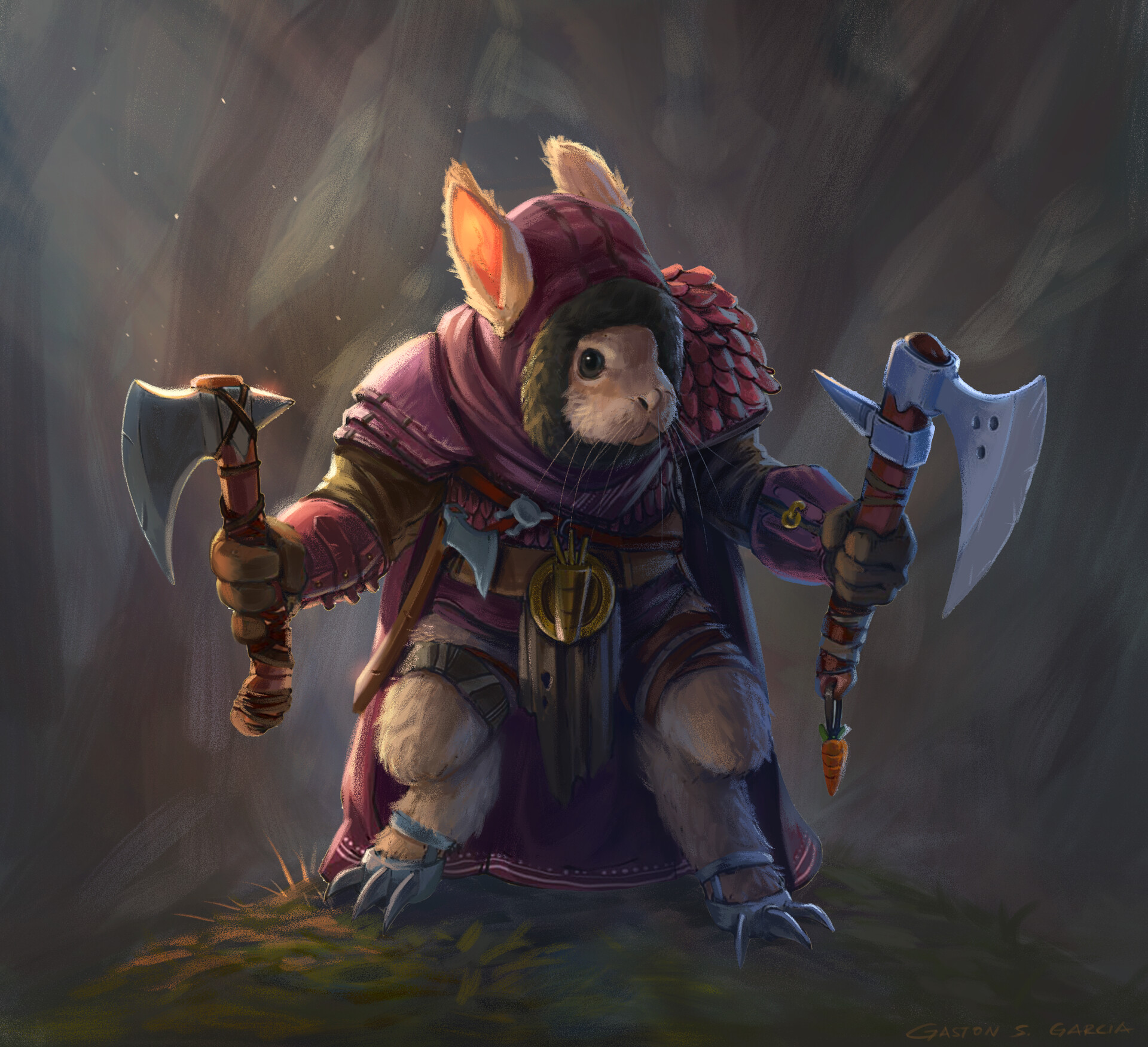 ArtStation - Rabbit Bezerker