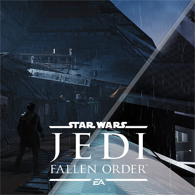 Star Wars - JEDI: Fallen Order | Bracca Intro Before & After - LD Blockout/Final