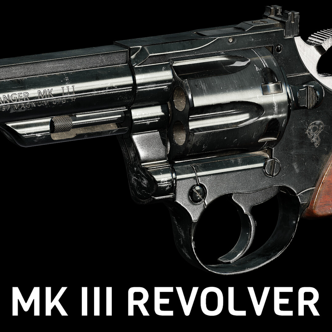 ArtStation - MK III Revolver