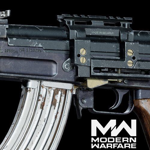 ArtStation - COD:MW AK-47