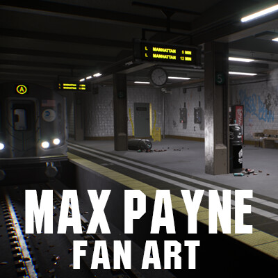 ArtStation - MAX PAYNE REMAKE (concept fan-art)