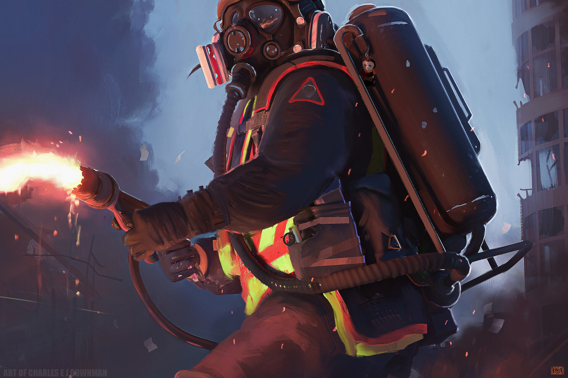 ArtStation Cleaning the Streets, The Division