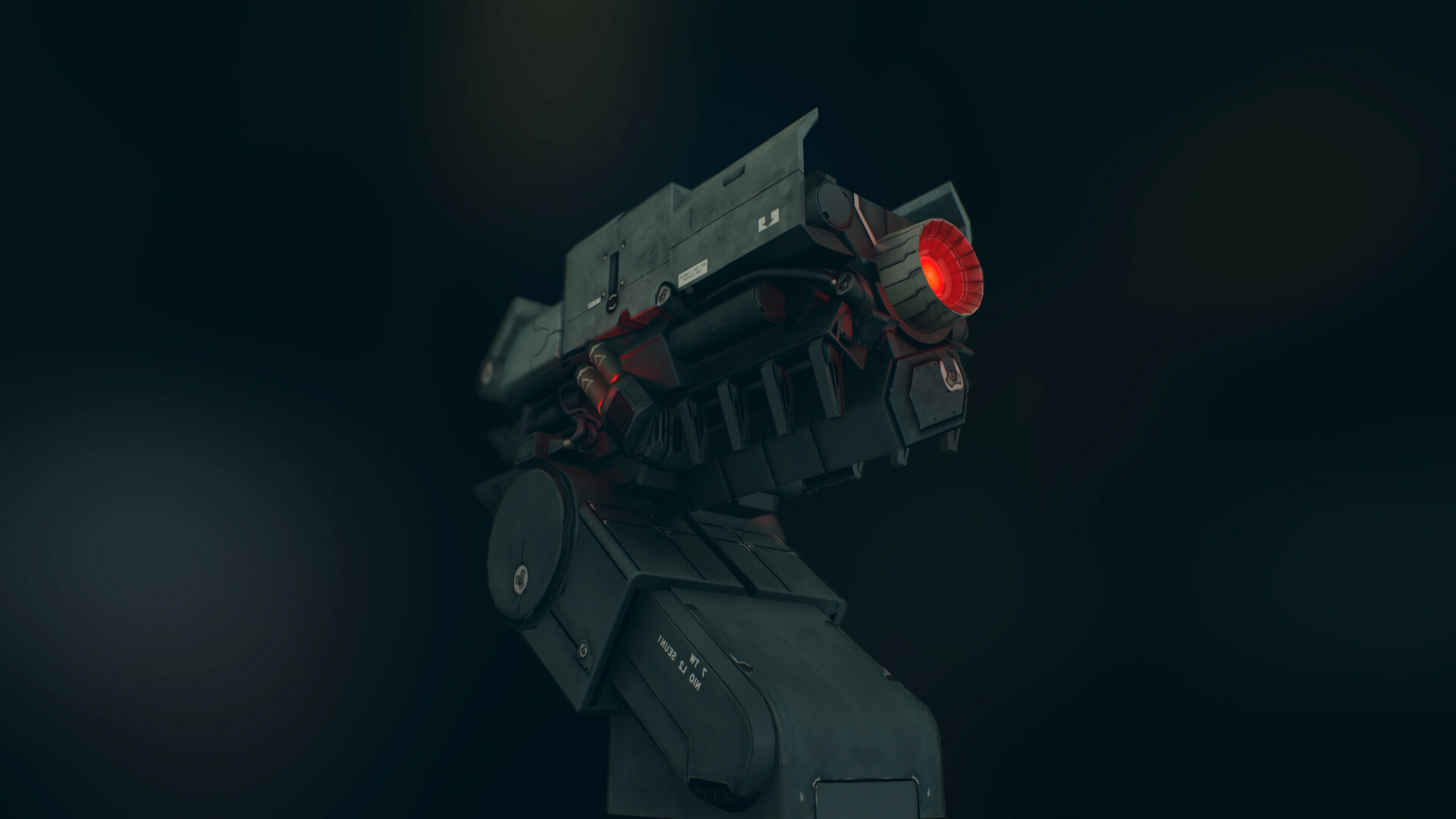 ArtStation - Laser Cannon - PolyCount: 1,492