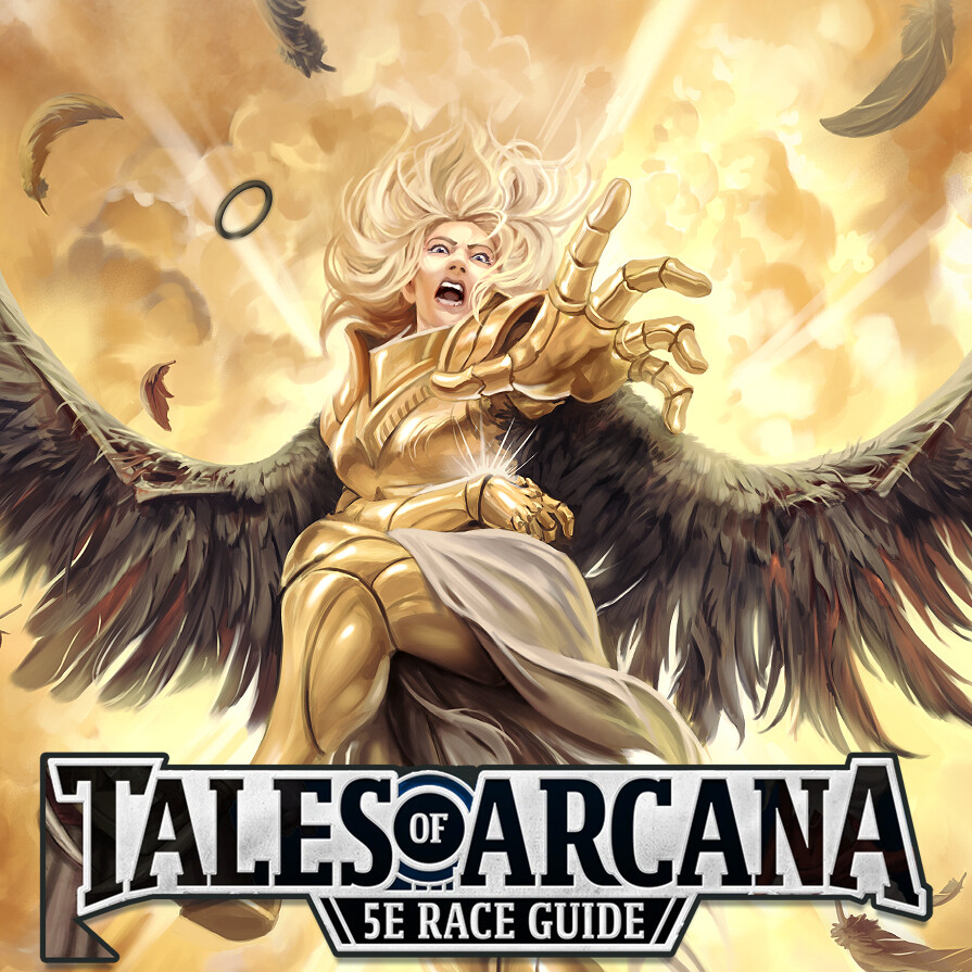 Tales of Arcana - 5E race guide illustrations