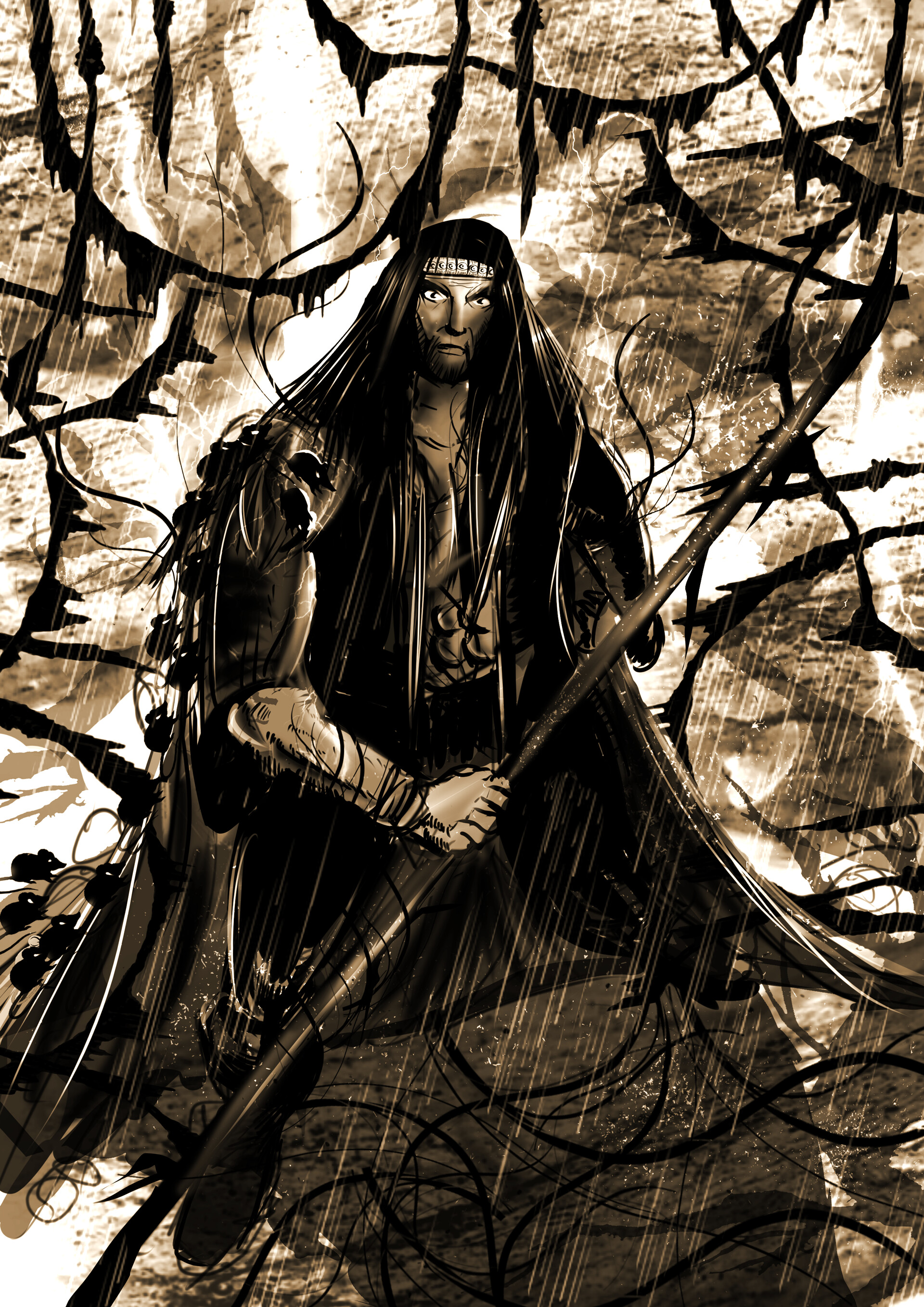 ArtStation - Ferrin - Human Druid