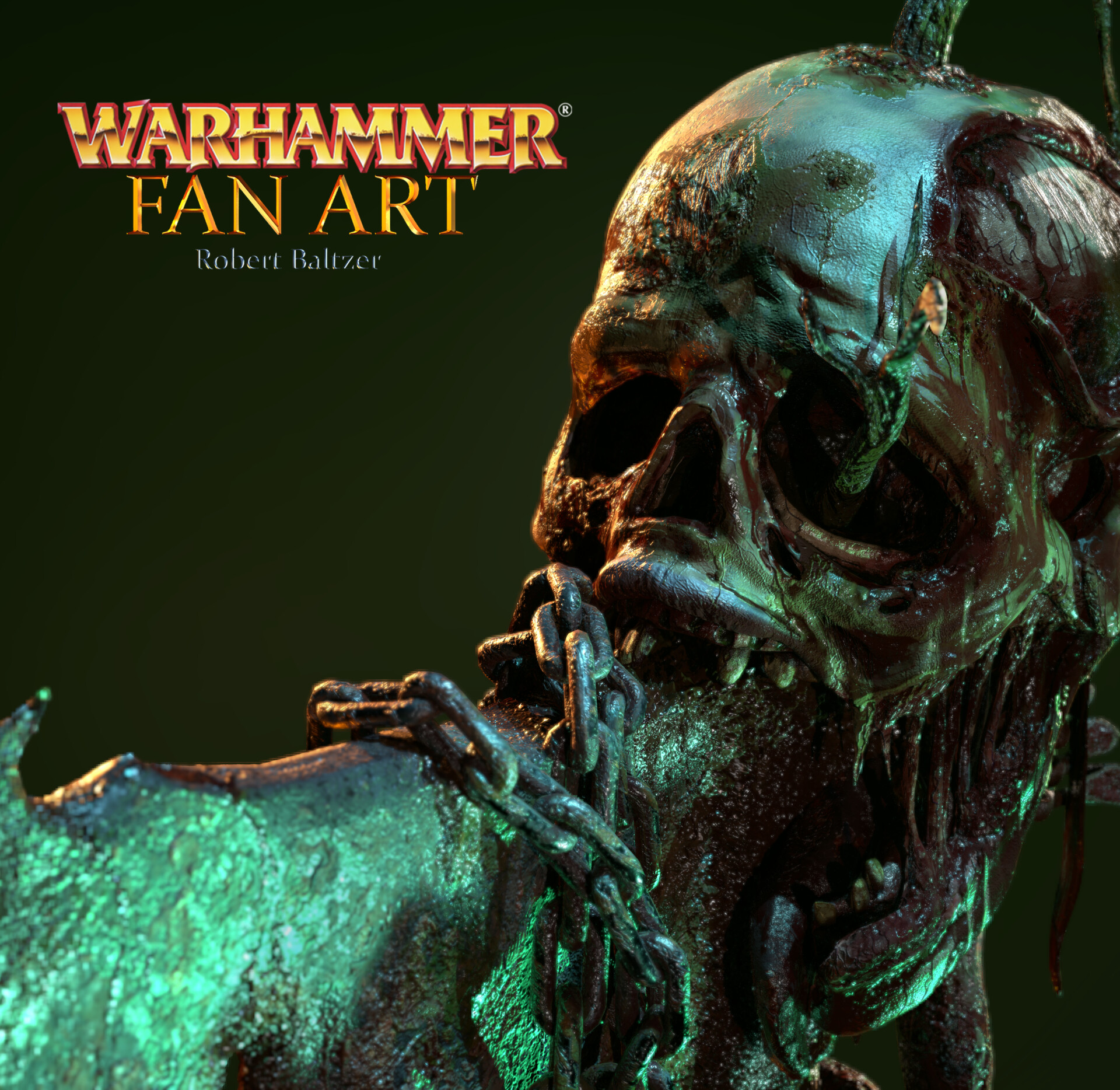 warhammer grimgor 鉄肌のグリムゴール Grn Grimgor Ironhide , Vlad Costin