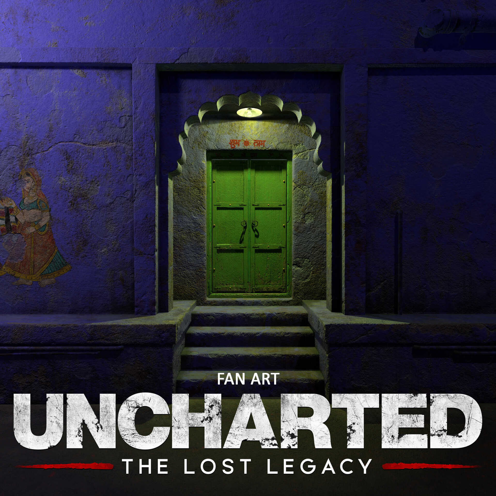 ArtStation - UNCHARTED - LOST LEGACY Fan Art