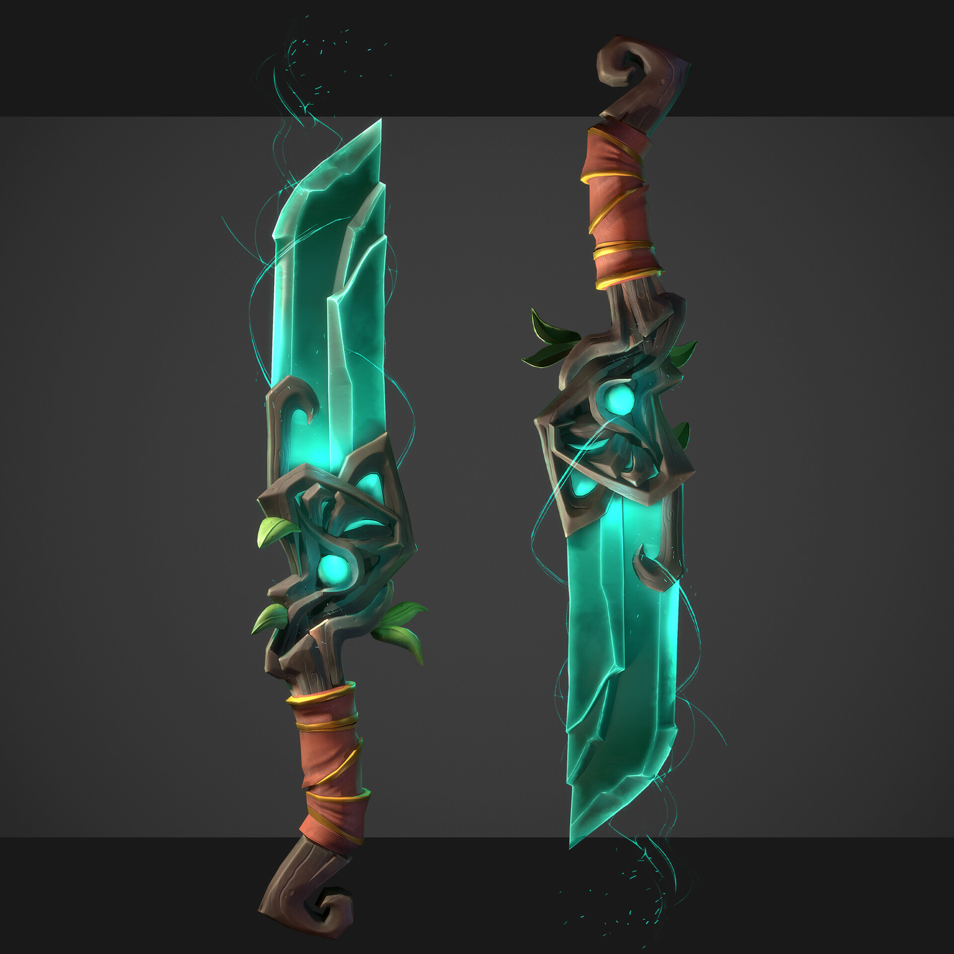 ArtStation - Stylized Dagger