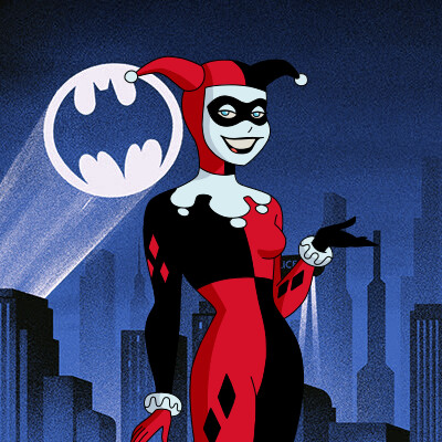 ArtStation - BTAS - Harley Quinn