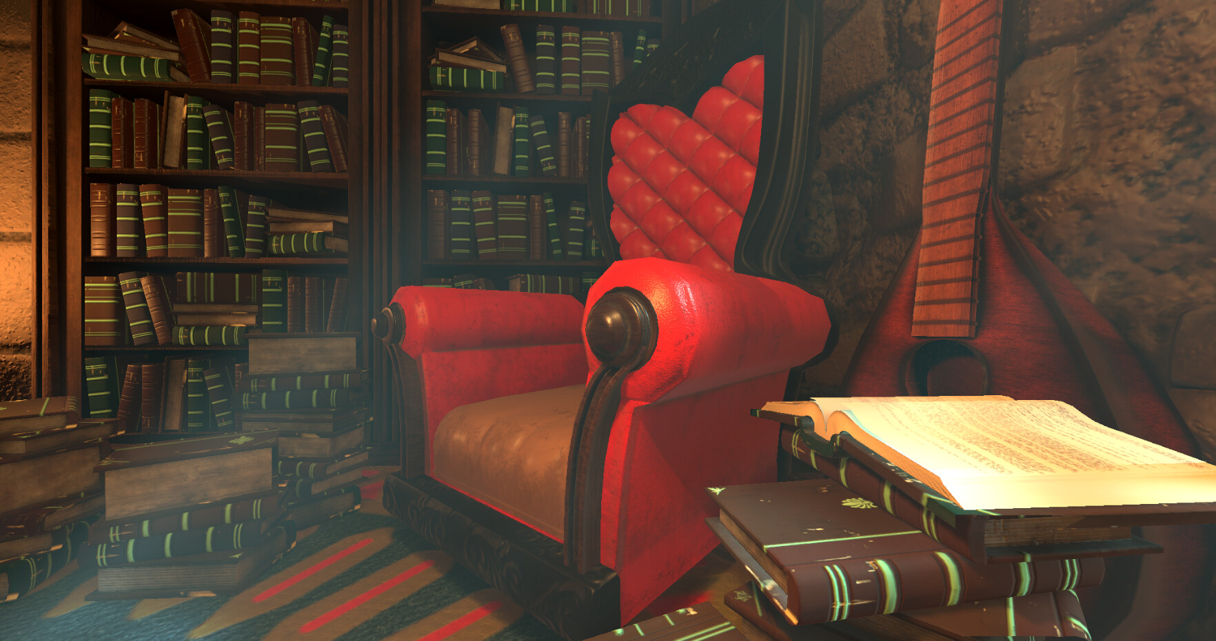 ArtStation   Reading Room