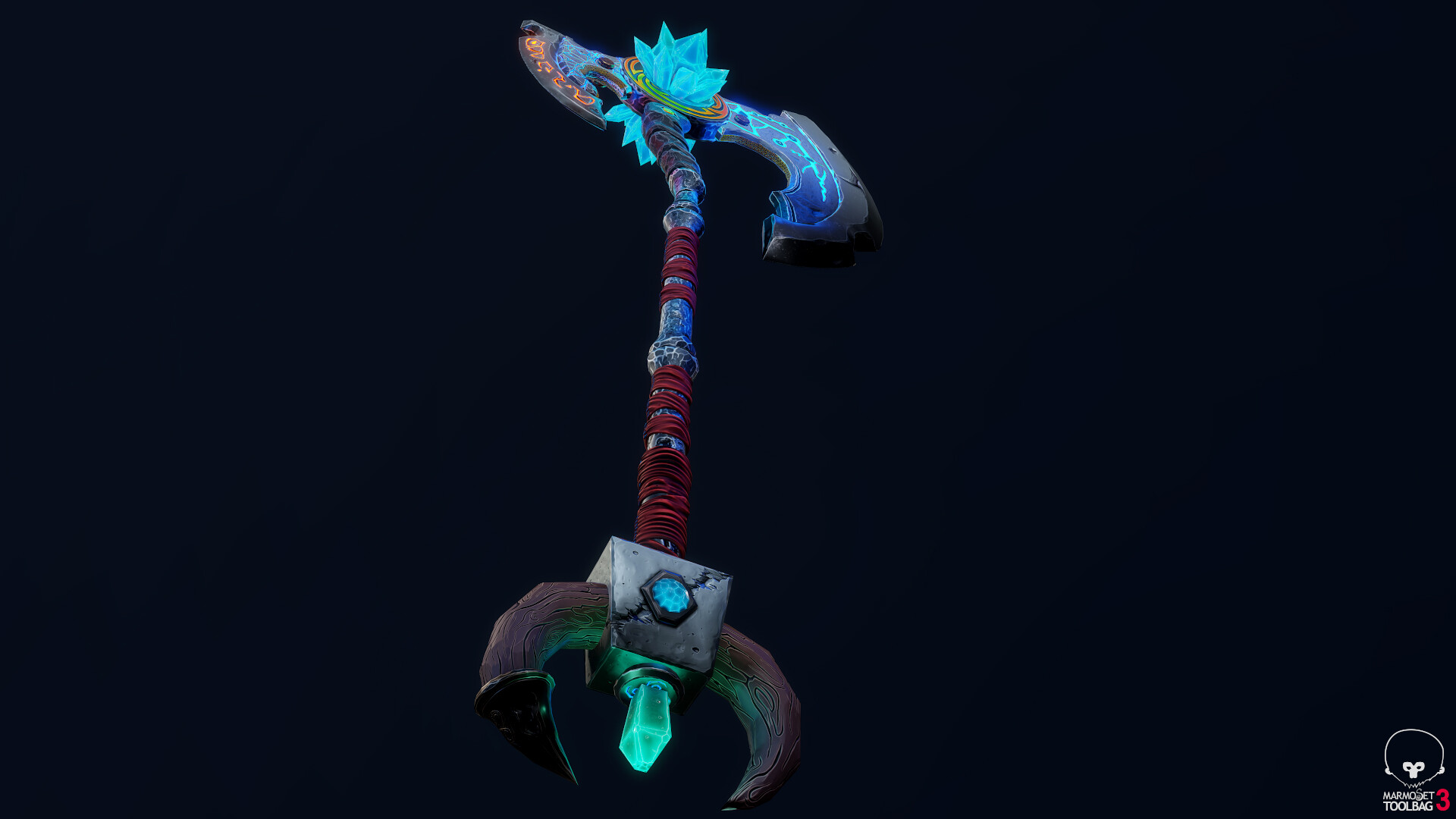 ArtStation - Stylized Fantasy Viking Axe