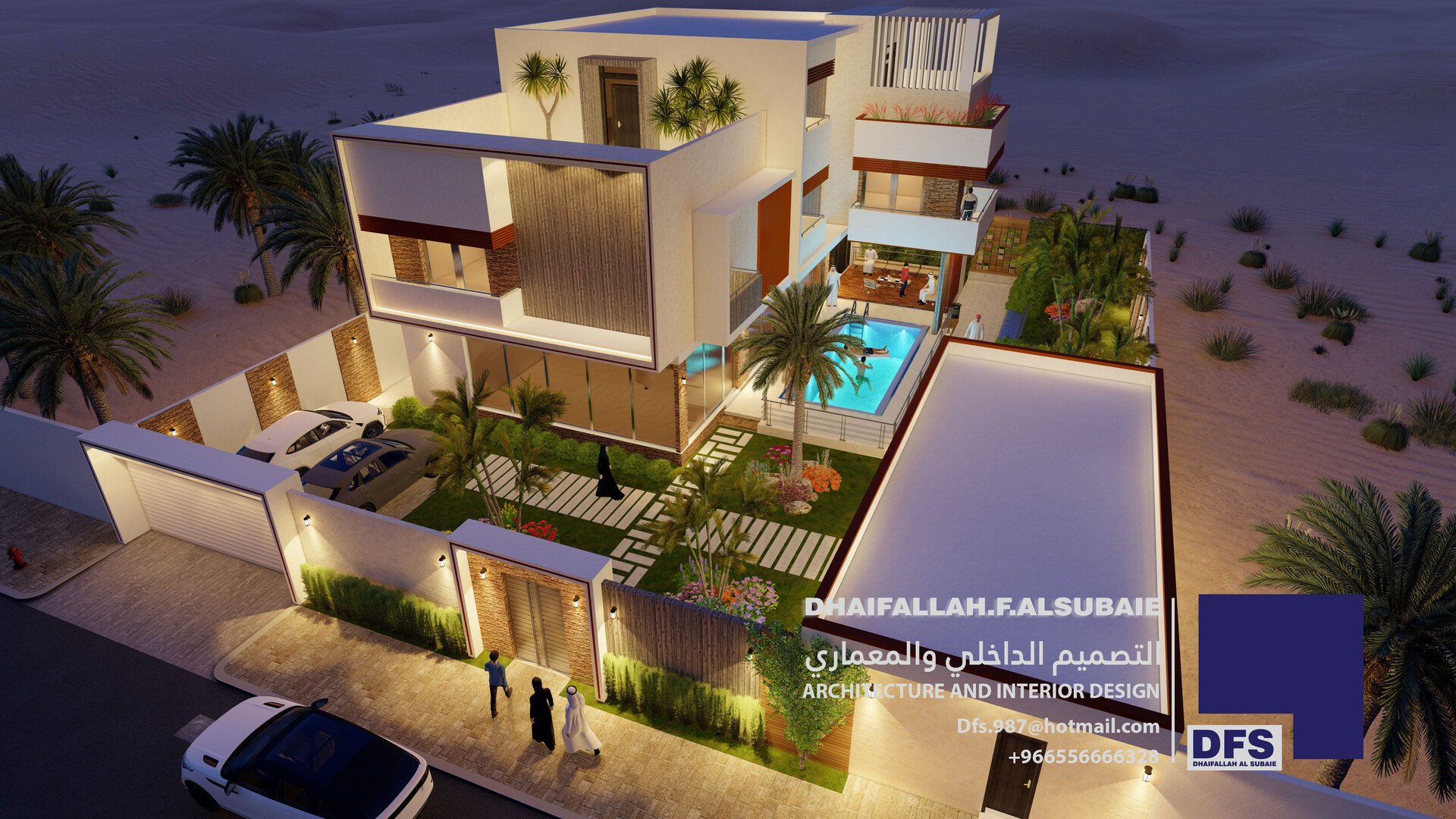 ArtStation MODERN VILLA RIYADH SAUDI ARABIA   Dhaifallah Al Subaie Dhaifallah Al Subaie 2 