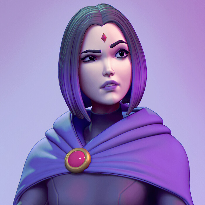 ArtStation - Meditating Raven