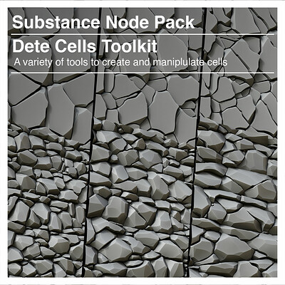 Dete Cells Toolkit | Substance Designer Node Pack