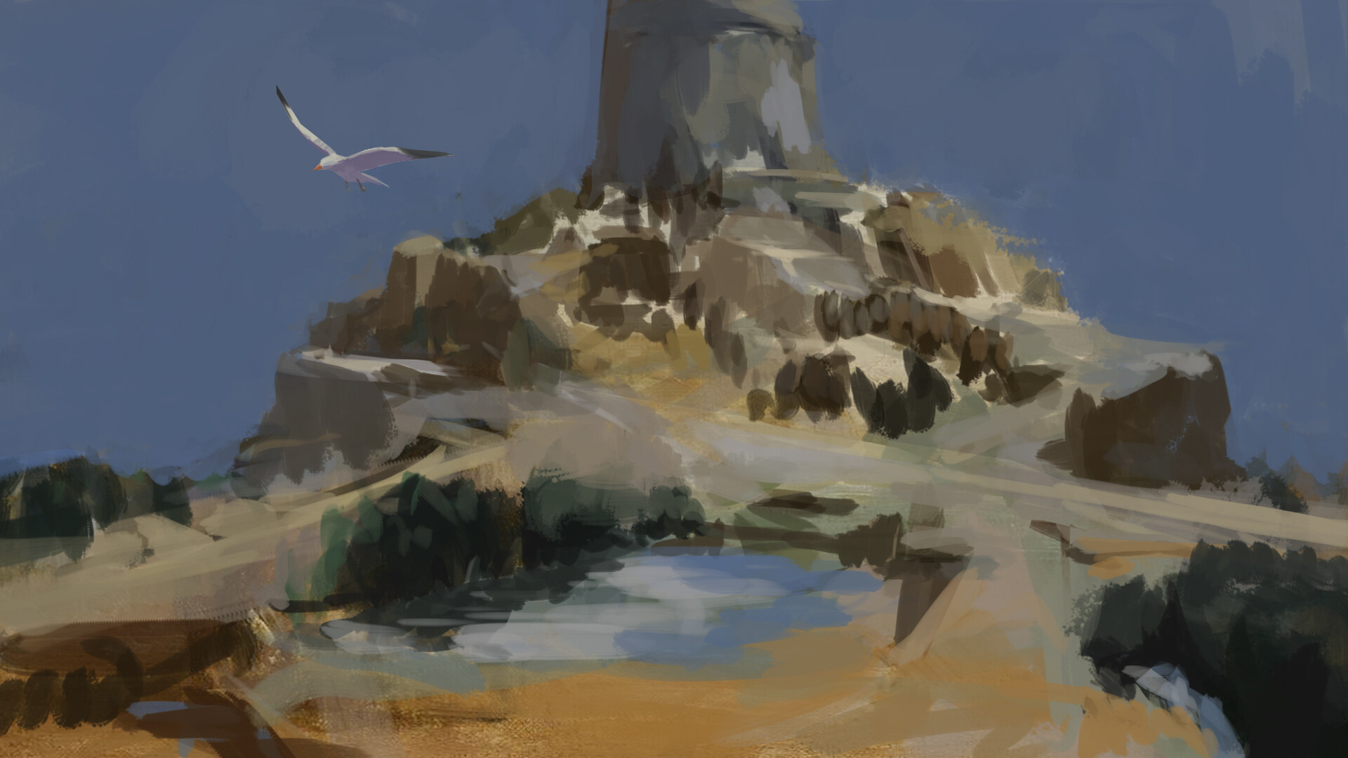 ArtStation One hour painting