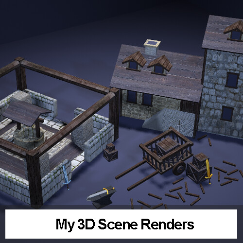 ArtStation - My 3D Scene Renders