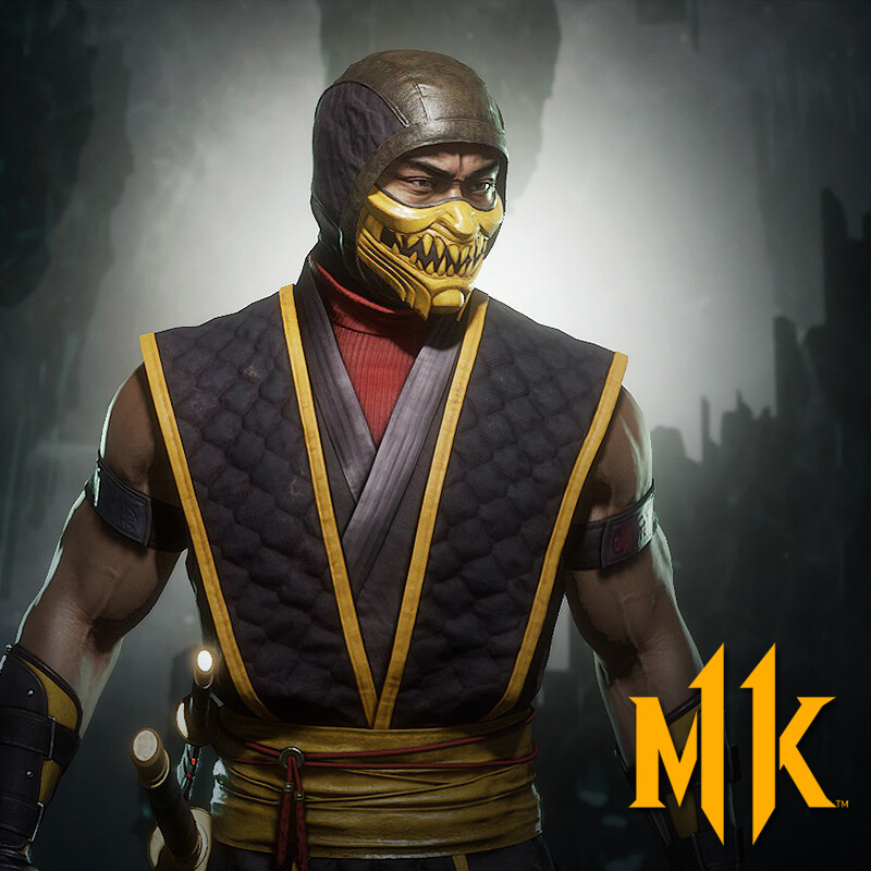 ArtStation - Mortal Kombat 11 - Scorpion (MK2)